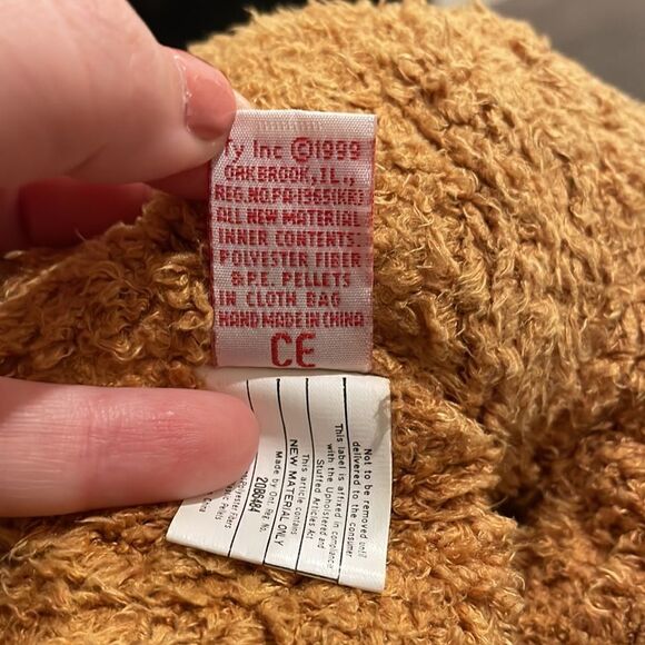 Fuzz Ty 1999 Original Beanie Buddies Collection Beanie Buddy 12” long Excellent… - Picture 10 of 10